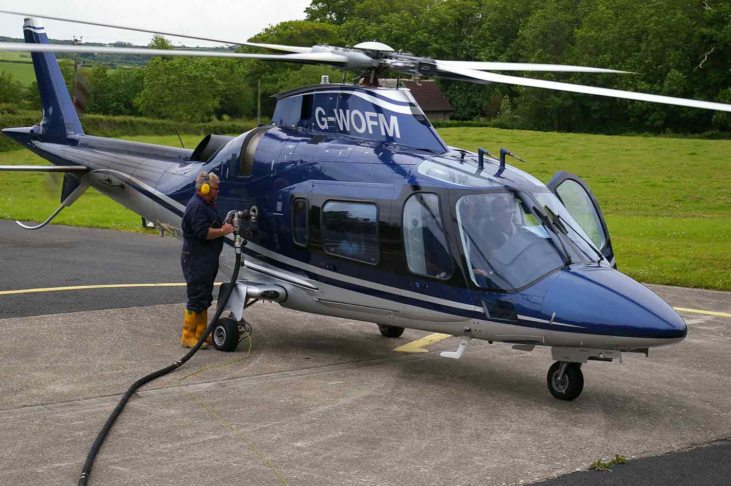 Refuelling Helicopter